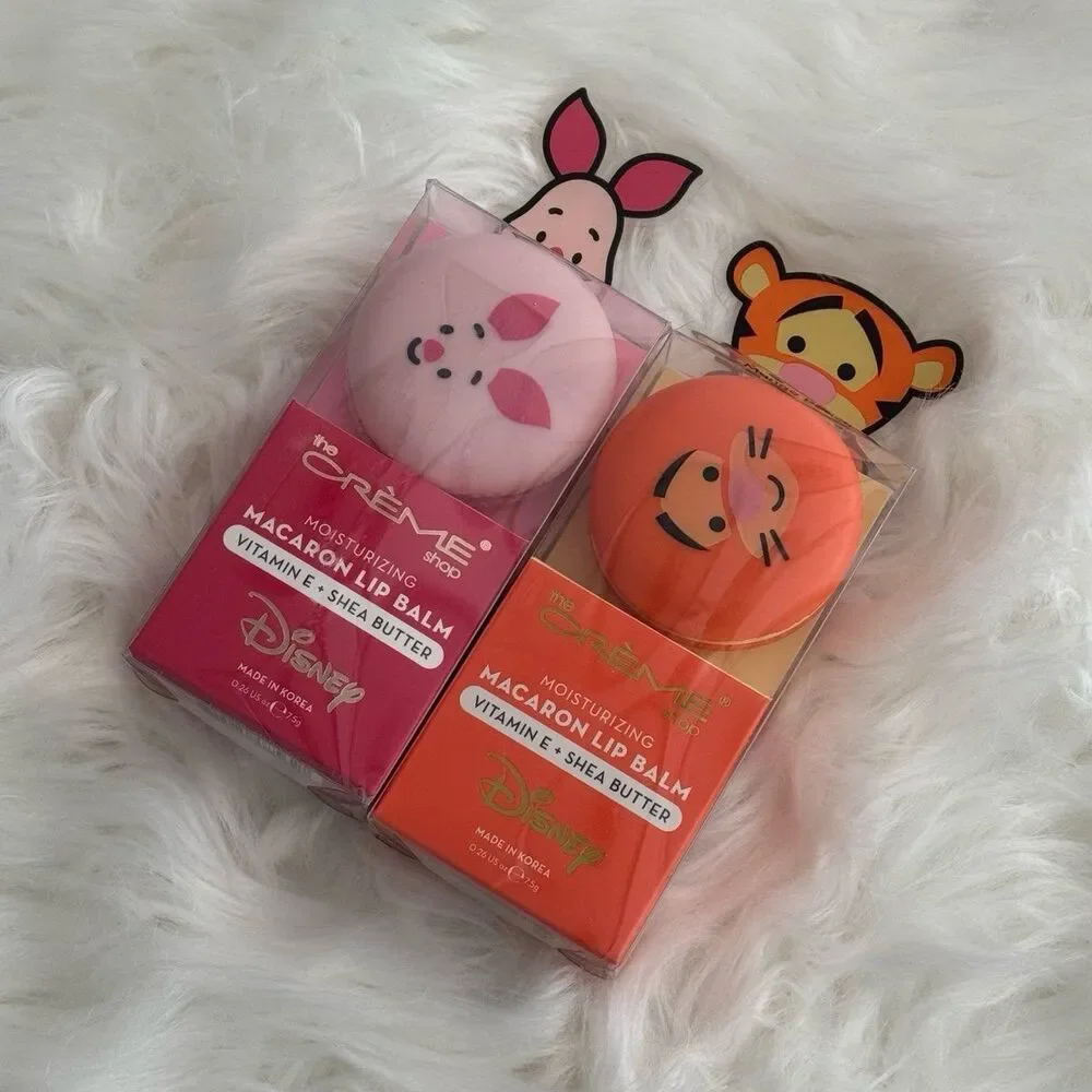The Creme Shop x Disney Winnie The Pooh Tigger & Piglet Macaron Lip Balm